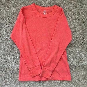 Coral thermal tee! 💘 Size: M